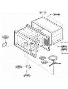 Oven Cavity Parts parts for Lg Range MA748B from AppliancePartsPros.com