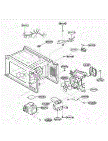 Interior Parts 1 parts for Lg Range MA748W from AppliancePartsPros.com