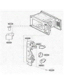 Latch Board Parts parts for Lg Range MA748W from AppliancePartsPros.com