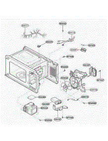 Interior Parts 1 parts for Lg Range MA748W01 from AppliancePartsPros.com