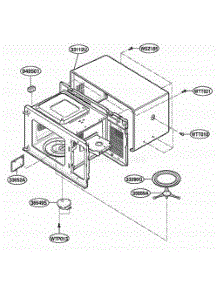 Oven Cavity Parts parts for Lg Range MA7511B from AppliancePartsPros.com