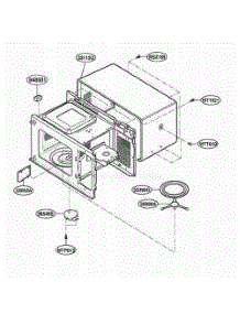 Oven Cavity Parts parts for Lg Wall Oven MA7511W from AppliancePartsPros.com
