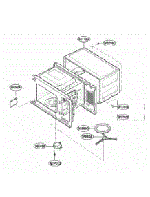Oven Cavity Parts parts for Lg Range MA7542B from AppliancePartsPros.com