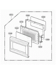 Door Parts parts for Lg Range MA7542B01 from AppliancePartsPros.com