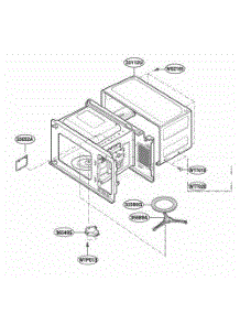 Oven Cavity Parts parts for Lg Range MA7542W from AppliancePartsPros.com