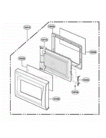 Door Parts parts for Lg Microwave MA795B from AppliancePartsPros.com