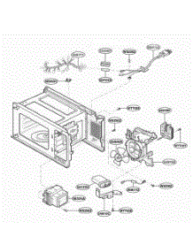 Interior Parts 1 parts for Lg Wall Oven MA825B from AppliancePartsPros.com