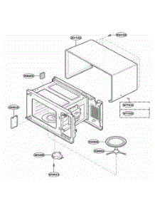 Oven Cavity Parts parts for Lg Wall Oven MA825B from AppliancePartsPros.com