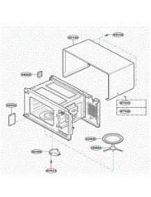 Oven Cavity Parts parts for Lg Wall Oven MA825B01 from AppliancePartsPros.com