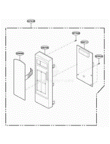 Controller Parts parts for Lg Wall Oven MA825W from AppliancePartsPros.com