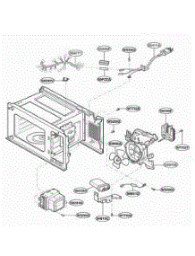 Interior Parts 1 parts for Lg Wall Oven MA825W from AppliancePartsPros.com