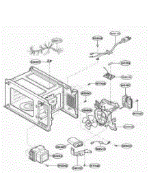 Interior Parts 2 parts for Lg Wall Oven MA825W from AppliancePartsPros.com