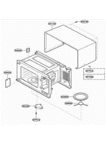 Oven Cavity Parts parts for Lg Wall Oven MA825W from AppliancePartsPros.com