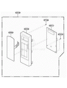 Controller Parts parts for Lg Range MA825W01 from AppliancePartsPros.com