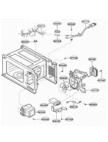 Interior Parts 1 parts for Lg Range MA825W01 from AppliancePartsPros.com
