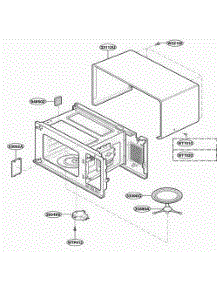Oven Cavity Parts parts for Lg Range MA825W01 from AppliancePartsPros.com