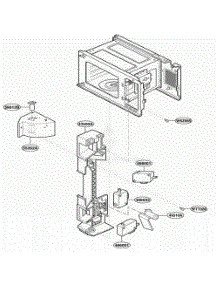 Suction Guide Parts parts for Lg Range MA825W01 from AppliancePartsPros.com
