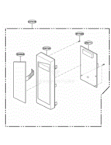 Controller Parts parts for Lg Range MA840B01 from AppliancePartsPros.com
