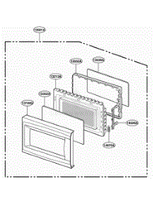 Door Parts parts for Lg Range MAB745B from AppliancePartsPros.com