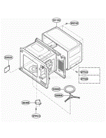 Oven Cavity Parts parts for Lg Range MAB745B from AppliancePartsPros.com