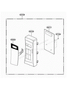 Controller Parts parts for Lg Wall Oven MAB745W from AppliancePartsPros.com