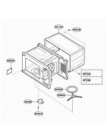 Oven Cavity Parts parts for Lg Wall Oven MAB745W01 from AppliancePartsPros.com