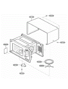 Oven Cavity Parts parts for Lg Wall Oven MAB845SV from AppliancePartsPros.com