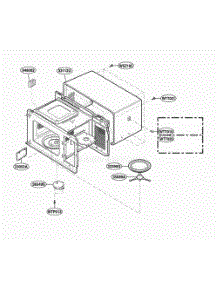 Oven Cavity Parts parts for Lg Range MAL783B01 from AppliancePartsPros.com