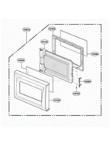 Door Parts parts for Lg Wall Oven MAL783W from AppliancePartsPros.com