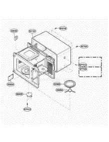 Oven Cavity Parts parts for Lg Wall Oven MAL783W from AppliancePartsPros.com