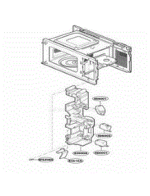 Latch Board Parts parts for Lg Range MAL783W01 from AppliancePartsPros.com