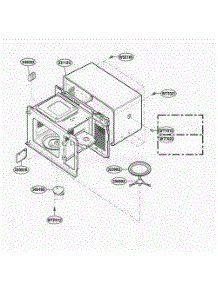 Oven Cavity Parts parts for Lg Range MAL783W01 from AppliancePartsPros.com