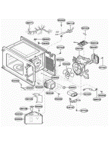 Interior Parts parts for Lg Range MAR1140W from AppliancePartsPros.com