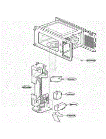 Latch Board Parts parts for Lg Range MAR1140W from AppliancePartsPros.com