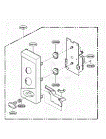 Control Panel Parts parts for Lg Range MB3917H from AppliancePartsPros.com