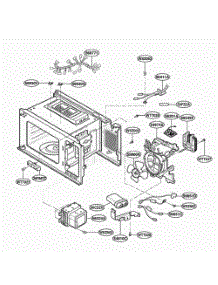 Interior Parts parts for Lg Range MB3917H from AppliancePartsPros.com