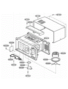 Oven Cavity Parts parts for Lg Range MB3917H from AppliancePartsPros.com