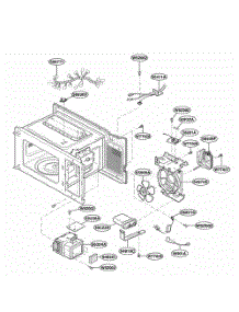 Interior Parts parts for Lg Range MB3949G from AppliancePartsPros.com