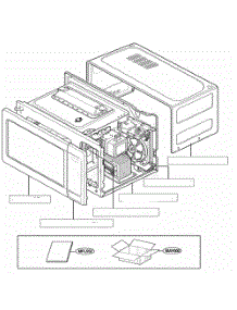 Main parts for Lg Range MB3949G from AppliancePartsPros.com