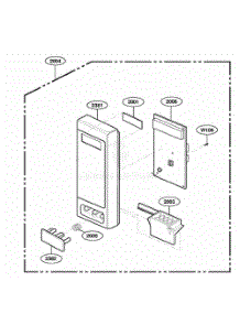 Control Panel Parts parts for Lg Wall Oven MBBB from AppliancePartsPros.com