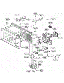 Interior Parts parts for Lg Wall Oven MBBB from AppliancePartsPros.com