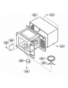 Oven Cavity Parts parts for Lg Wall Oven MBBS from AppliancePartsPros.com