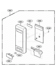 Control Panel Parts parts for Lg Wall Oven MBBW from AppliancePartsPros.com