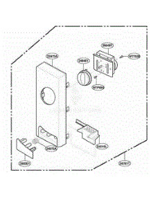 Control Panel Parts parts for Lg Wall Oven MC1004 from AppliancePartsPros.com