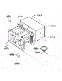 Oven Cavity Parts parts for Lg Wall Oven MC696W from AppliancePartsPros.com