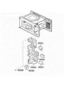 Latch Board Parts parts for Lg Range MC696W01 from AppliancePartsPros.com