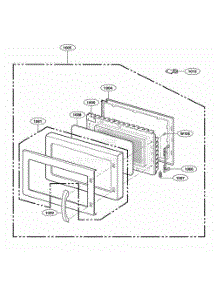 Door Parts parts for Lg Range MCDS from AppliancePartsPros.com