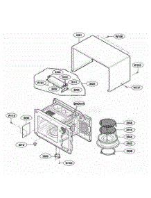 Oven Cavity Parts parts for Lg Range MCDS from AppliancePartsPros.com