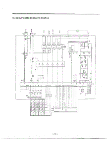 Circuit Board Schematic Diagram parts for Lg Microwave MH-1355M from AppliancePartsPros.com