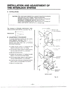 Interlock System parts for Lg Microwave MH-1355M from AppliancePartsPros.com